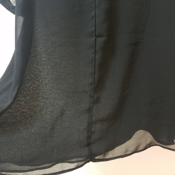 Sheer Black Babydoll Top 🌙 - Picture 5 of 7